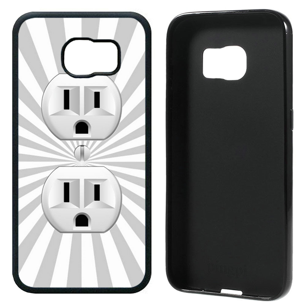 Funny Wall Outlet 3 Case for Samsung Galaxy S6